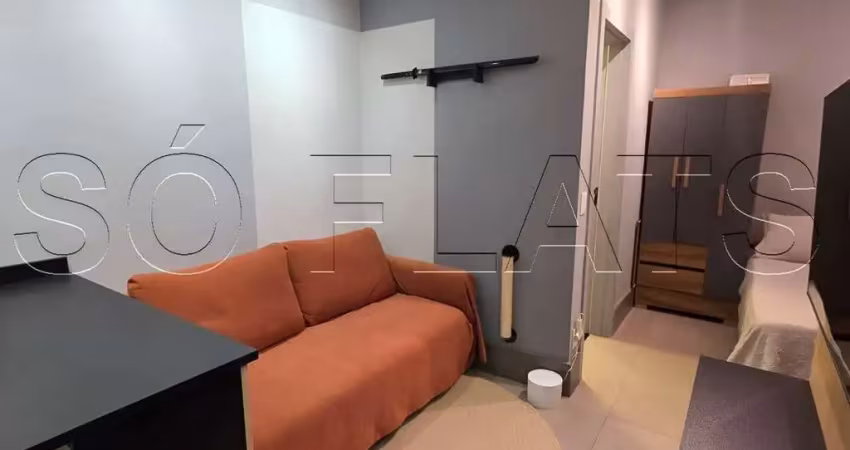 Mobi one liberdade, flat disponível para locação contendo 38m² e 01 dormitório no centro.