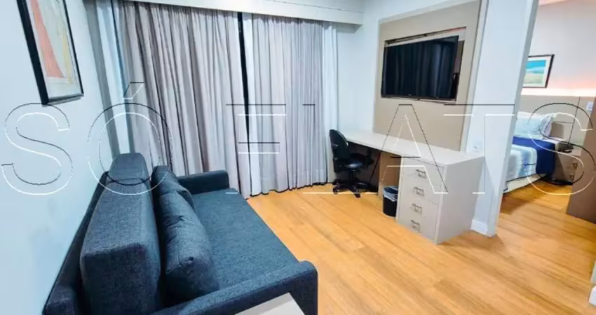 Flat the palace, apartamento disponível para venda com 33m², 1 dormitório e 1 vaga de garagem
