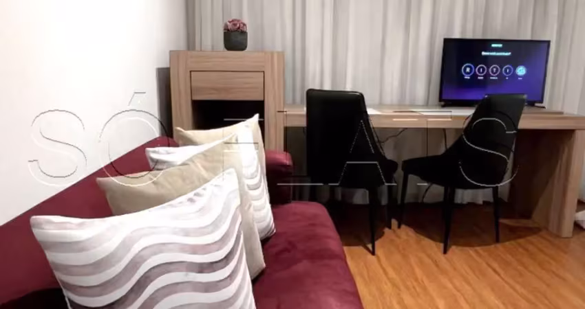 Flat melia ibirapuera disponível para venda com 27m², 1 dormitório e 1 vaga de garagem