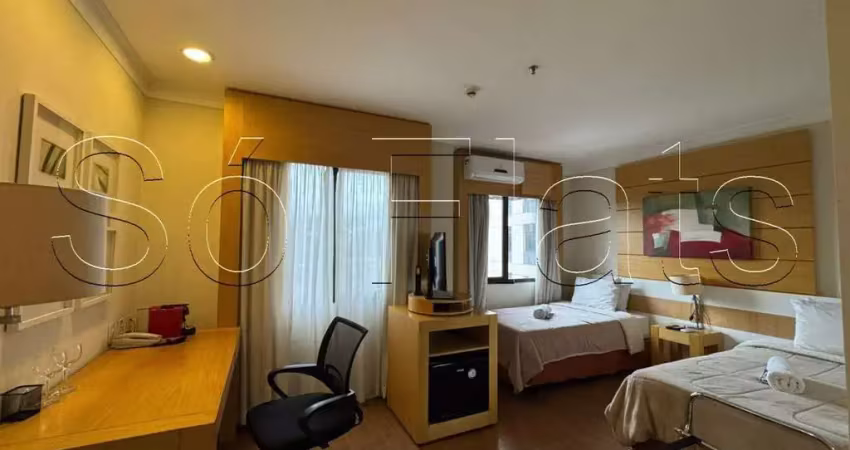 Flat e-suites congonhas hotels disponível para venda com 25m² e 01 vaga de garagem