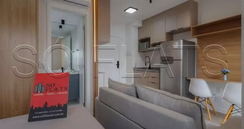 Studio viva benx casa do ator, studio disponível para locação com 24m² e 01 dormitório.