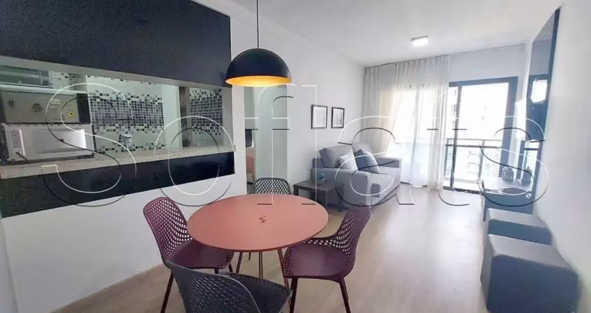 Apto para locação no saint peter contendo 45m², 1 dormitório e 1 vaga de garagem.