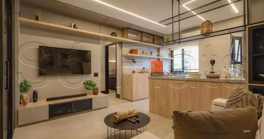 Flat ritz disponível para venda com 48m², 1 dormitório e 1 vaga de garagem
