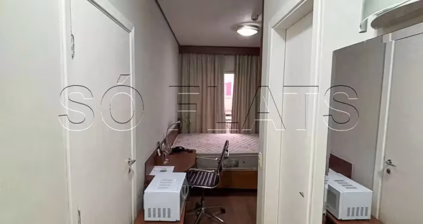 Apto no mercure são caetano disponível para locação contendo 18m² e 01 dormitório.