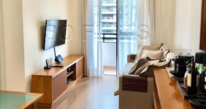 Apto mercure sp berrini com 2 dorms e 1 vaga de garagem, disponível para locação no brooklin.