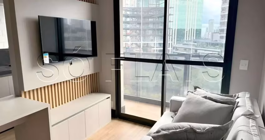 Residencial viva benx vila olímpia, flat disponível para locação com 42m², 2 dorms e 1 vaga.
