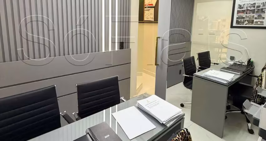 Cadoro escritórios, sala comercial disponível para venda com 50m² e 2 vagas de garagem