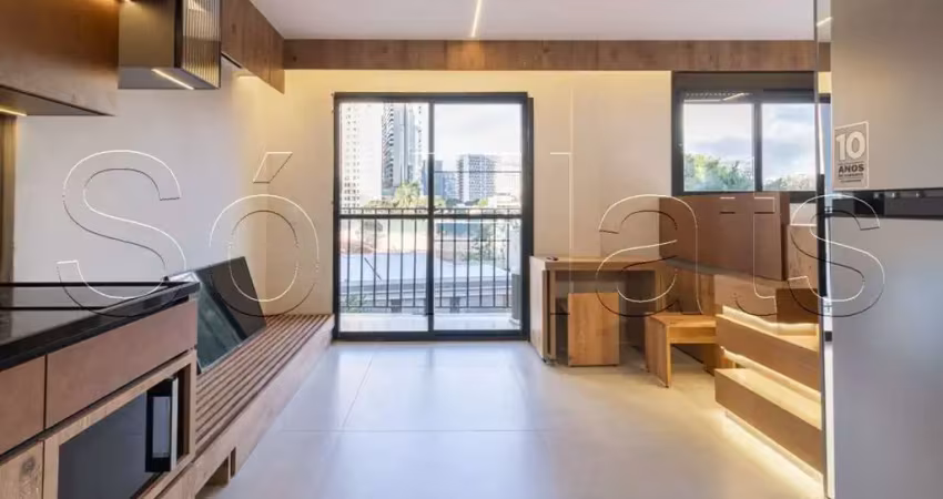 Studio vibe pinheiros, apto disponível para locação com 33m² e 1 dormitório.