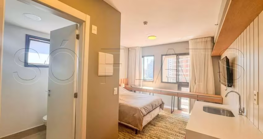 Studio atmosfera 360°, flat disponível para venda com 21m² e 1 dormitório.