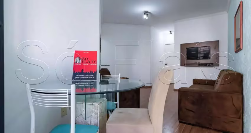 Palais royal, apto disponível para locação contendo 40m², 01 dormitório e 01 vaga.