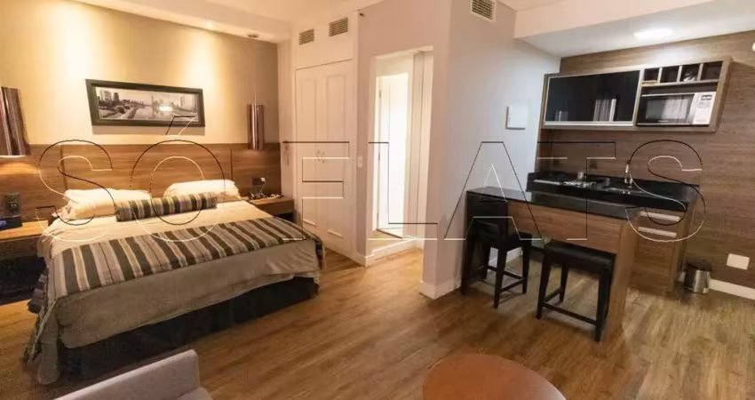 Flat the world disponível para venda com 30m², 1 dormitório e 1 vaga de garagem