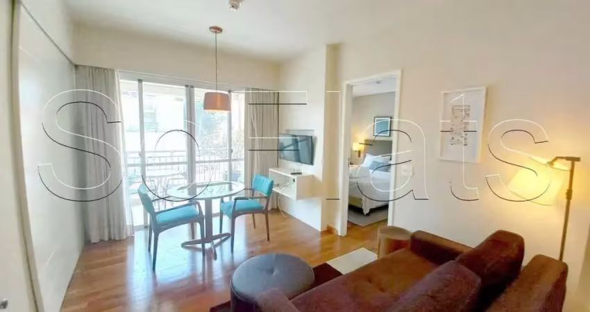 Apto estanconfor villa paulista com 37m², 1 dormitório e 1 vaga disponível para locação no jardins