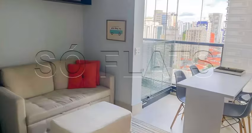 Residencial vn quatá, apto disponível para locação contendo 50m², 1 dormitório e 1 vaga de garagem.