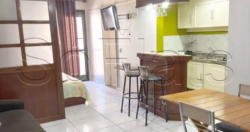 Flat champ´s elysées disponível para venda com 30m², 01 dormitório e 01 vaga de garagem