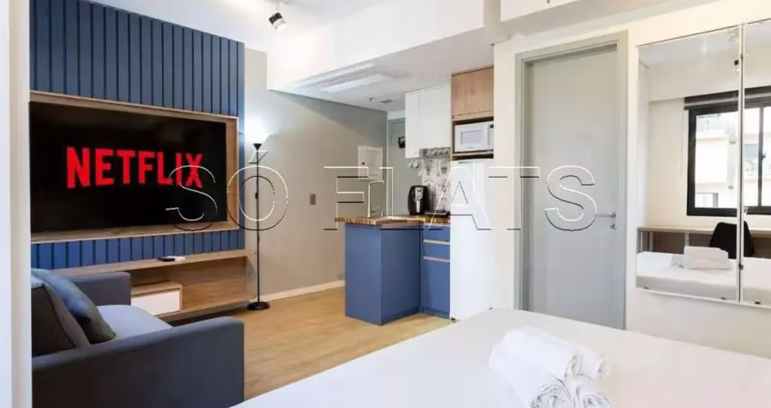 Flat slaviero moema, apartamento disponível para venda com 27m², 1 dormitório e 1 vaga de garagem