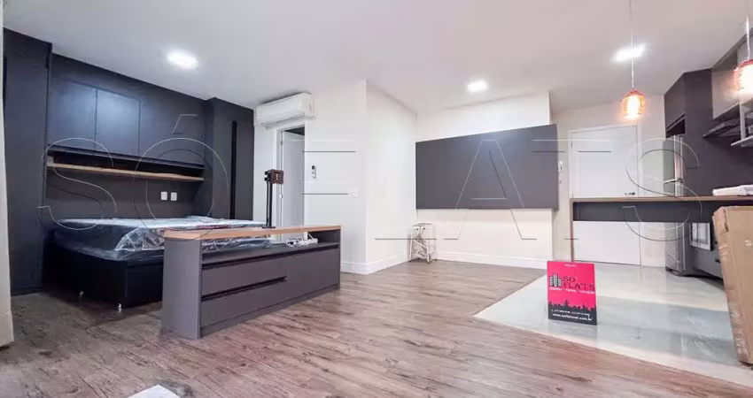 Residencial brasil, apto disponível para locação com 50m², 1 dormitório e 1 vaga.