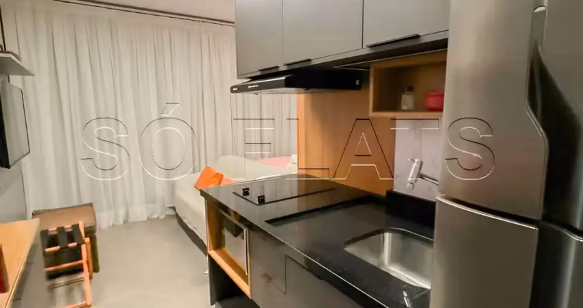 Flat no vn melo alves disponível locação 28m², 1 dormitório no bairro do jardim paulista.