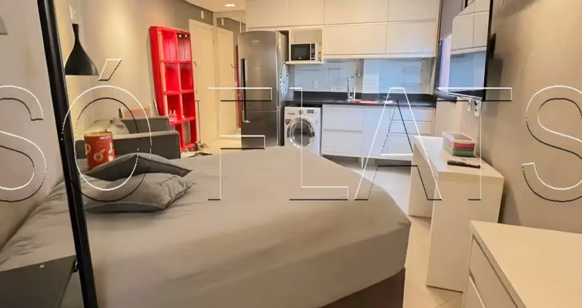 Residencial vila nova concept, disponível para locação com 32m², 1 dormitório e 1 vaga de garagem.