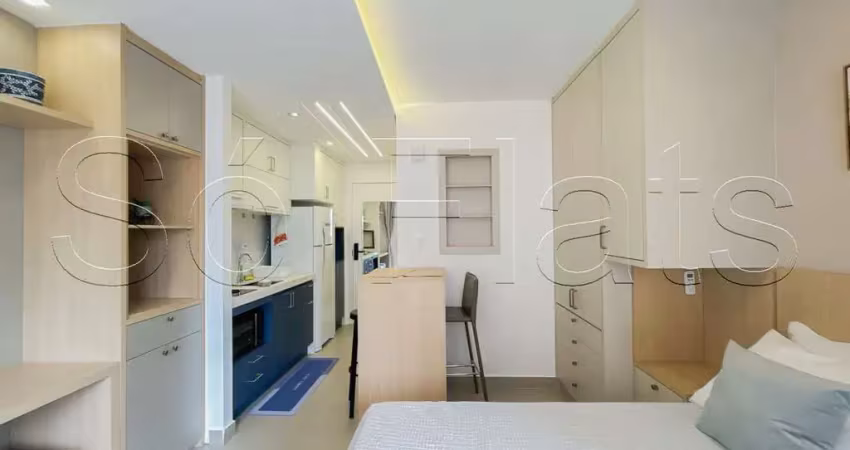 Studio today pinheiros, apto próx da av rebouças disponível para locação com 25m² e 01 dormitório.