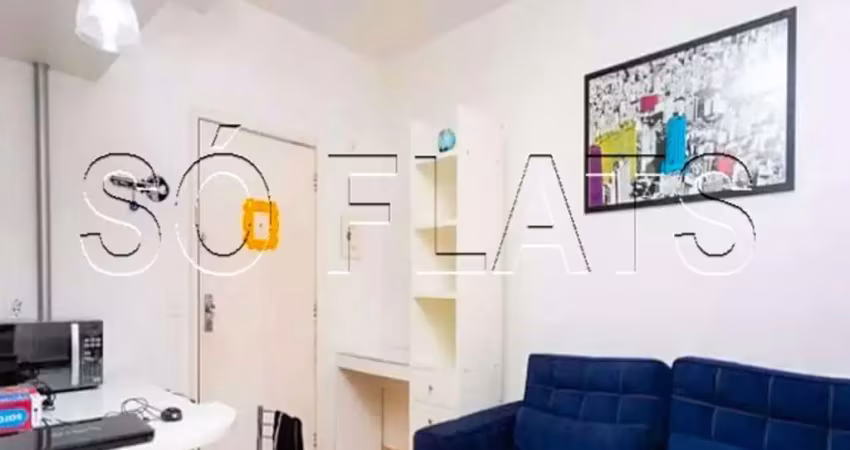 Flat stagium studio disponível para venda com 28m², 1 dormitório e 1 vaga de garagem