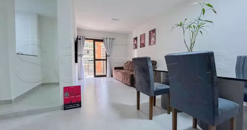 New citi, apto disponível para locação contendo 60m², 02 dormitórios e 01 vaga de garagem.