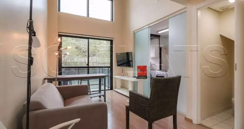 International duplex ,apartamento disponível para venda com 42m², 1 dormitório e 1 vaga de garagem