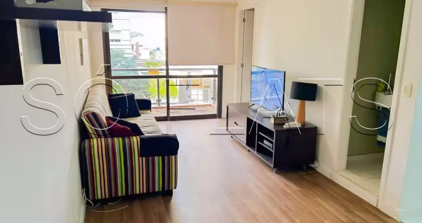 Flat disponível para locação no itaim bibi com excelente localização próximo a faria lima.