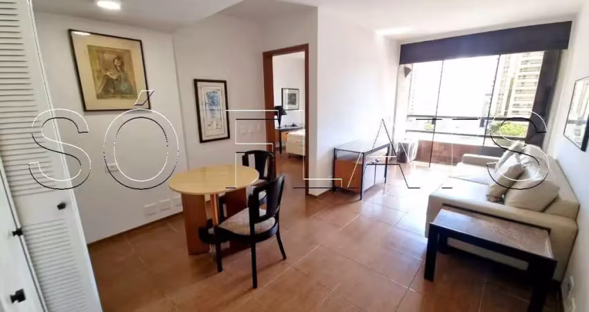 Flat west side disponível para venda com 45m², 01 dormitório e 01 vaga