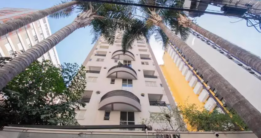 Flat lindo e decorado em moema para locação com 1 dormitório e 1 vaga de garagem.