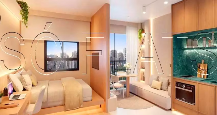 Residencial qg cardoso de melo, apartamento disponível para venda com 24m² e 1 dormitório