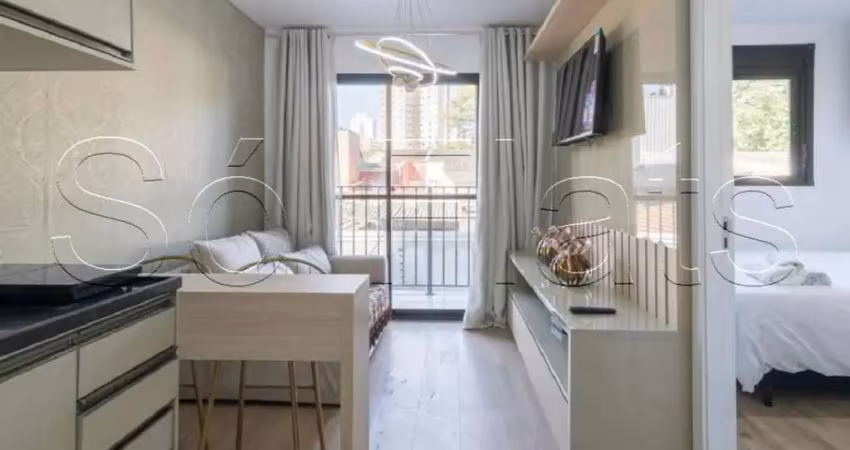 Studio vibe vila olímpia, apto disponível para locação contendo 26m² e 01 dormitório.