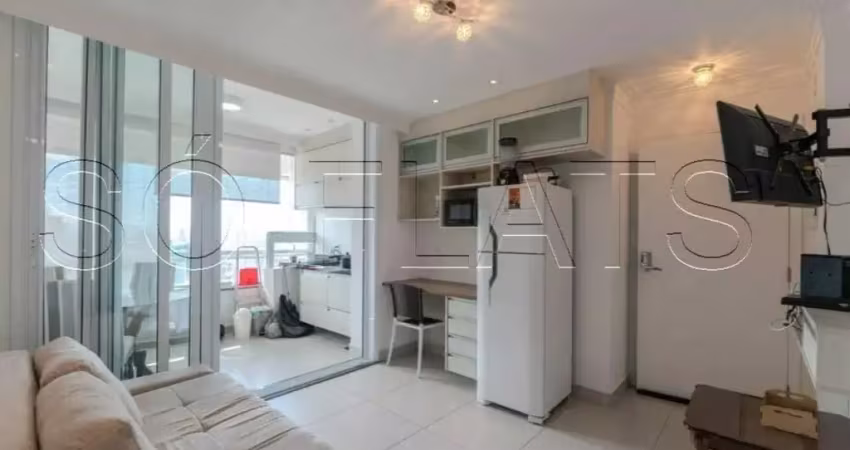 Residencial be paulista, apartamento disponível para locação com 33m², 1 dormitório e 1 vaga