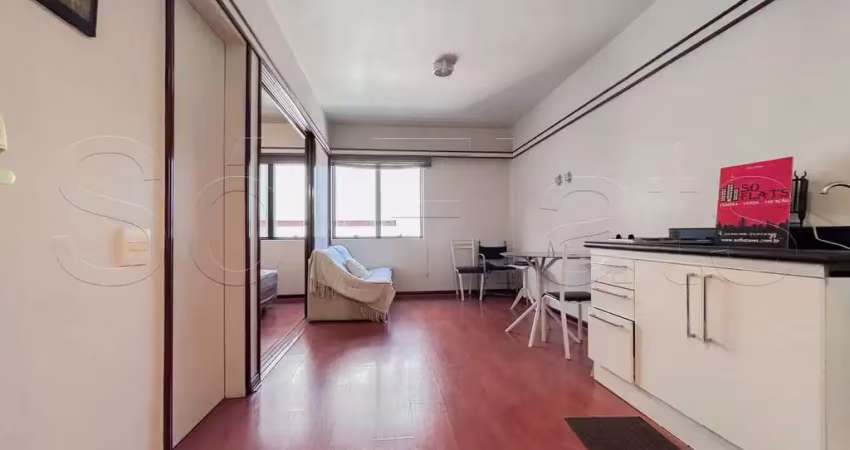 Apto  disponível para locação totalmente mobiliado com 31m² próximo a marginal pinheiros.