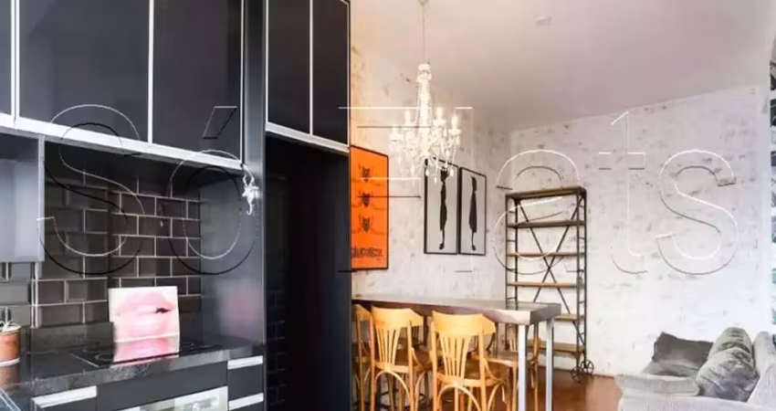 Studio avanhandava, disponível para venda com 38m² e 01 dormitório