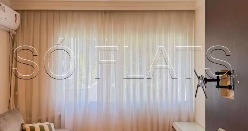 Saint paul, flat disponível para locação contendo 80m², 02 dormitórios e 02 vagas.