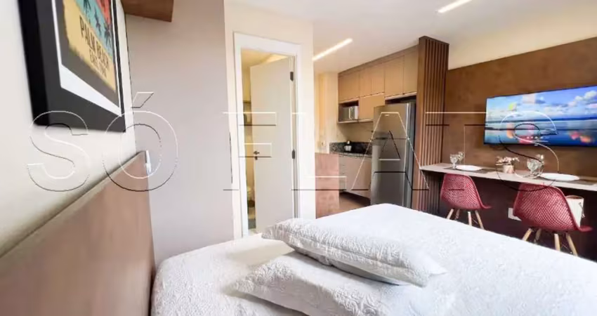 Residencial moov estação bras, apartamento com 19m² e  01 dormitório