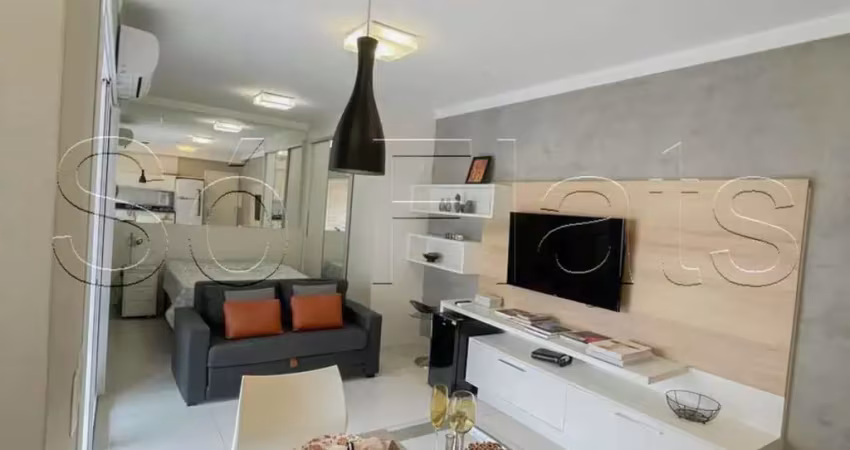 Flat disponível para locação no bairro do paraíso próx ao shop. patio paulista e metrô brigadeiro.