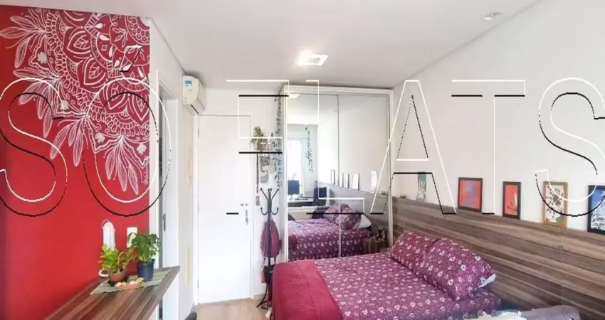 Flat no residencial diseno, disponível para locação com uma excelente localização no campo belo.