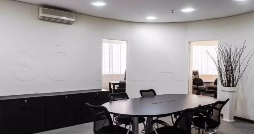 Escritório na torre office do nos jardins, no prédio mais moderno da região