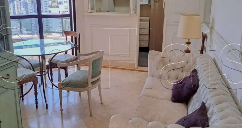 Flat com excelente localização próximo do ginásio ibirapuera e da av. paulista, disponível locação.