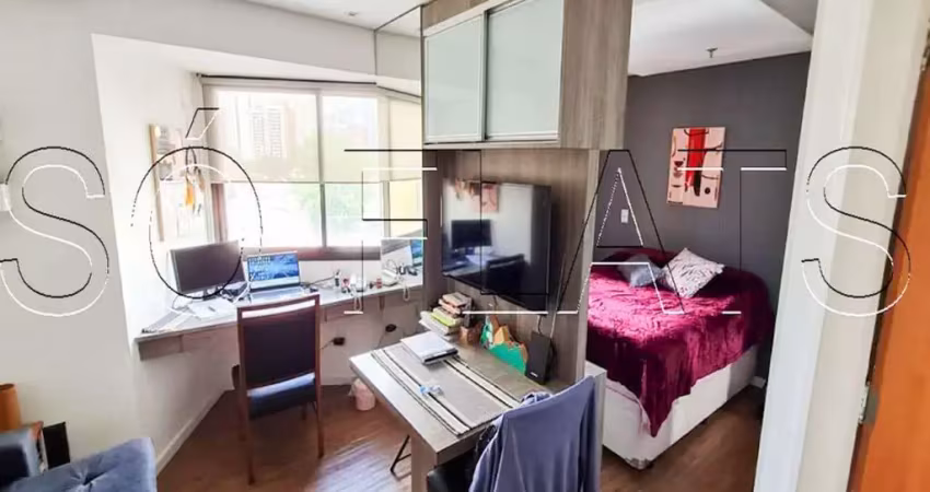 Flat riverside disponível para venda com 30m², 1 dormitório e 1 vaga de garagem