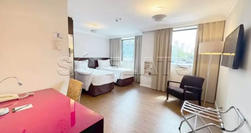 Flat blue tree faria lima, apartamento disponível para venda com 25m², 1 dormitório e 1 vaga