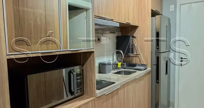 Flat disponível para locação no residencial zahle jardins contendo 28m² e 01 dormitório.