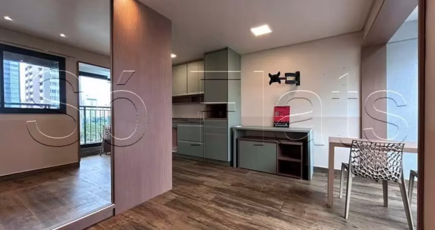 Oy campo belo, studio disponivel para locação com 26m² e 01 dormitório.