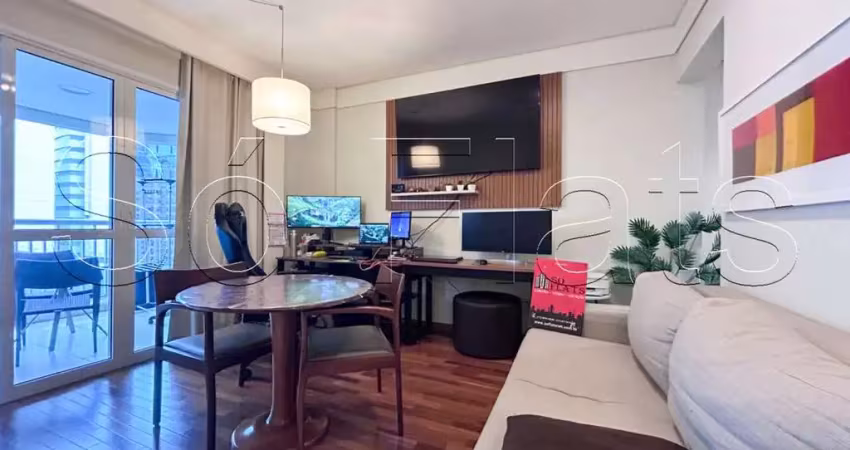 Flat estanconfor villa olímpia disponível para venda com 43m², 01 dormitório e 01 vaga de garagem