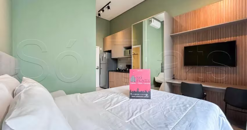 Studio oscar by you, apto disponível para flat com 26m² e 01 dormitório
