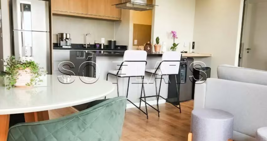Quality alvorada, disponível para locação com 50m², 1 dormitório e 1 vaga de garagem
