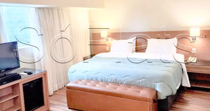 Flat wyndham são paulo berrini disponível para venda com 29m², 01 dormitório e 01 vaga de garagem