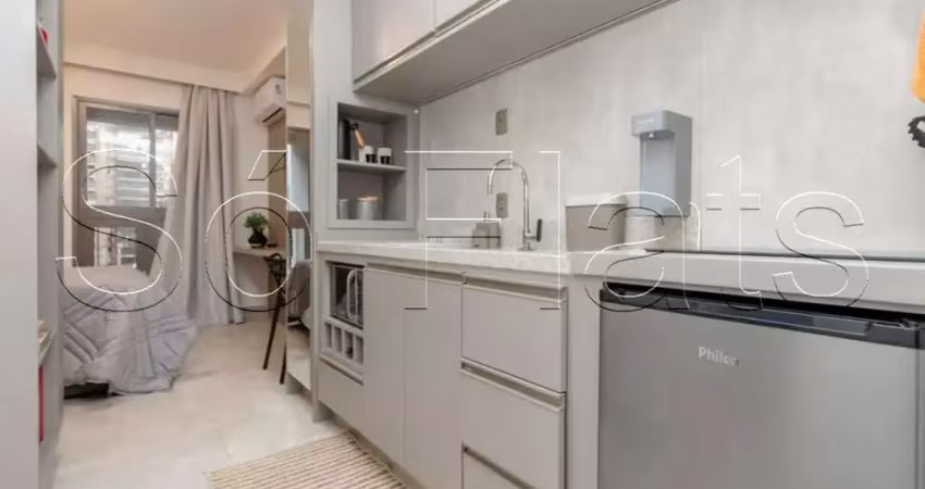 Apartamento no campo belo com 25m² sem vaga de garagem.