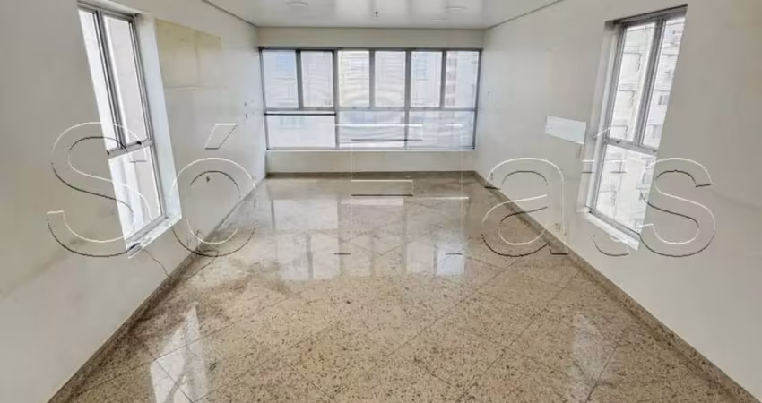 Edifício center ville, sala comercial disponível para locação contendo 46m² e 01 vaga.